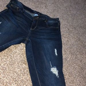 Only worn once super cute Maurices jeans